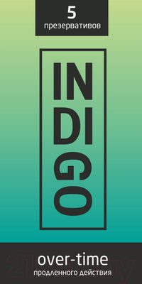 Презервативы INDIgo Over-Time №5 продленного действия