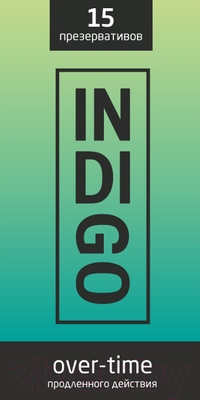 Презервативы INDIgo Over-Time №15 продленного действия