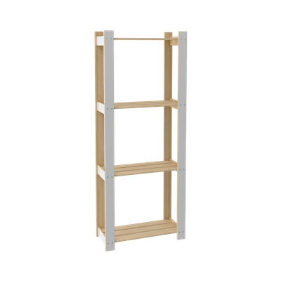 Этажерка Mio Tesoro Эко 635x278x1590 / 2.14.21.001.18 (белый)