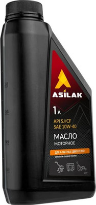 Моторное масло Asilak 10W-40 / ASX5010-6 (1л)