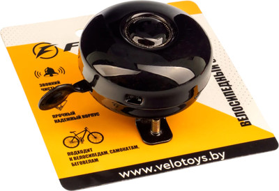 Звонок для велосипеда FAVORIT TD-0201BK