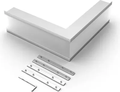 Угол профиля для светодиодной ленты Arlight SL-LINIA65-F внешний / 030125