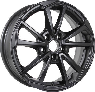 Литой диск KDW KD1550 Rapid 15x6" 5x100мм DIA 57.1мм ET 38мм (Matt Black Painted)