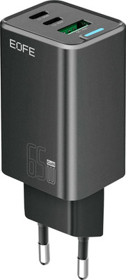 Зарядное устройство сетевое EOFE 65W GaN / E603 (черный)