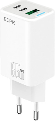 Зарядное устройство сетевое EOFE 65W GaN / E603 (белый)