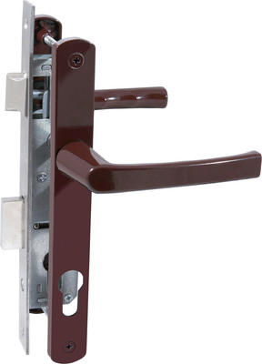 Замок врезной БУЛАТ ЗВ4-1.20.01.8017 без МЦ (коричневый)