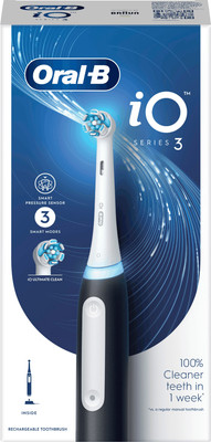 Электрическая зубная щетка Braun Oral-B iO 3 / iOG3.1A6.0 (черный матовый)
