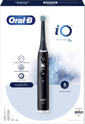 Электрическая зубная щетка Braun Oral-B / iOM6.1B6.2DK (со сменными насадками, 4шт)