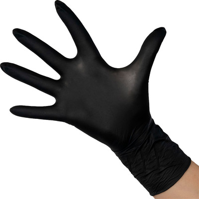 Перчатки одноразовые Чистовье Safe & Care 603-111 (XS, 100шт, черный)