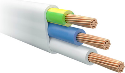 Провод силовой Автопровод ШВВП-с 3х0.75 / 1715445681026 (200м, белый)