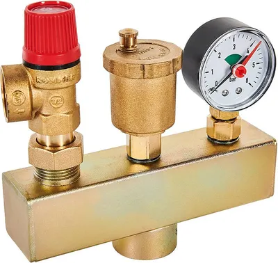 Группа безопасности Rommer RVS-0004-015025 (без теплоизоляции)