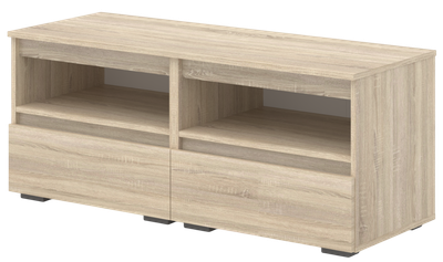 Тумба Кортекс-мебель Бари ТВ 120 2ш-2 (дуб сонома/дуб сонома/дуб сонома)