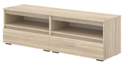 Тумба Кортекс-мебель Бари ТВ 160 2ш-2 (дуб сонома/дуб сонома/дуб сонома)