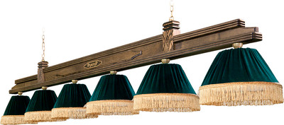 Светильник для бильярдного стола РуптуР Седой Граф-Уют НСО13-6x75-652 / К450926 (ясень)