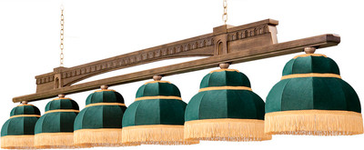 Светильник для бильярдного стола РуптуР Русич-Уют НСО13-6x75-674 / К600926 (ясень)