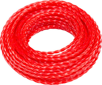 Леска для триммера MTX Витой квадрат 4мм / 96869 (15м)