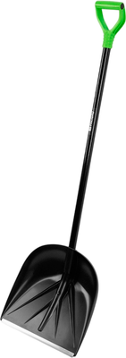 Лопата для уборки снега Palisad Base 400х417х1390мм / 61395