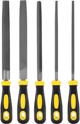 Набор напильников Deli EDL352085 (5шт, черный/желтый)