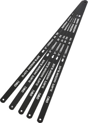 Набор полотен для ножовки Deli YS EDL4673 по металлу (300мм, 24 TPI, 5шт)