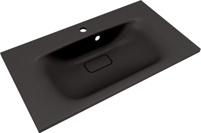 Умывальник Symbolite Фортуна 80x45 (кварц, антрацит)