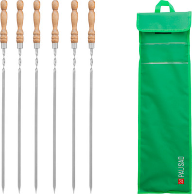 Набор шампуров Palisad Camping 650мм / 69753 (6шт)