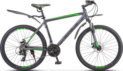 Велосипед STELS Navigator 620 MD 26 (14, антрацит, разобранный, в коробке)