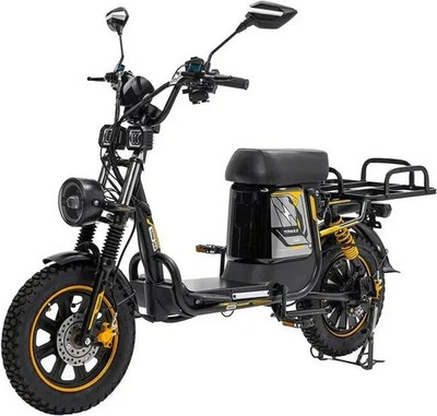 Электровелосипед Minako Titan 2.0 (желтый)