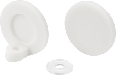 Заглушка для профиля Arlight MOONLIGHT-ROUND-30-CAP-SIDE-L-SET-WH / 051303