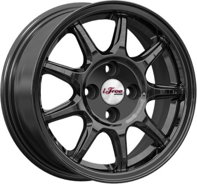 Литой диск iFree Эвил 14x5.5" 4x98мм DIA 58.5мм ET 35мм BK