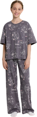 Пижама детская Mark Formelle 567747 (р.110-56, собачки на олове/декор)