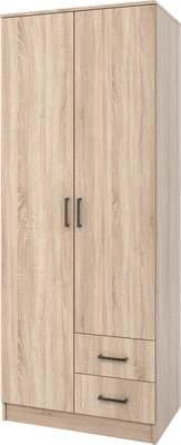 Шкаф Mio Tesoro Хюгге 2D2S (дуб сонома)