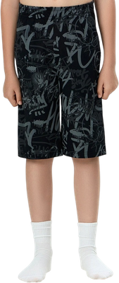 Шорты пижамные детские Mark Formelle 533701 (р.128-64, граффити на черном)
