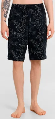 Шорты домашние Mark Formelle 531027 (р.110-182/188, разводы на черном)