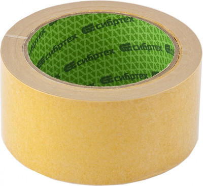 Скотч двухсторонний СибрТех 50мм / 88808 (10м)