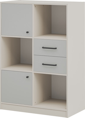 Стеллаж Мебель-Неман Мальма МН-135-09-С1 (персидский жемчуг/лунный камень)