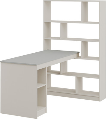 Стол-стеллаж Мебель-Неман Мальма МН-135-26-С1 (персидский жемчуг/лунный камень)