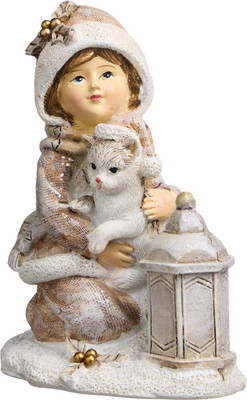 Статуэтка Lefard Девочка с котенком 162-1294