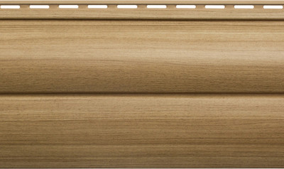 Сайдинг Альта-профиль Blockhouse Люкс ВН-03 (3x0.222м, каштан)