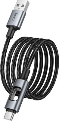 Кабель Hoco U144 Type-C (1.2м, черный)