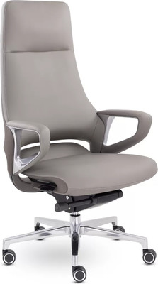 Кресло офисное Epik A-177-G 187-200 (светло-серый/коричневый)