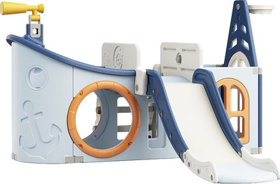 Игровой комплекс UNIX Kids Pirate / pboatsl177blu (синий)