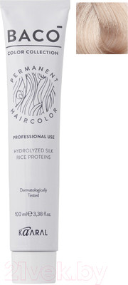 Крем-краска для волос Kaaral Baco 10.88 (100мл)