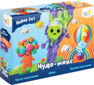 Набор для лепки Genio Kids Чудо микс / TA2049B
