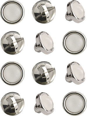 Набор пуговиц Sentex PN-0928 8 (12шт, белый/никель)