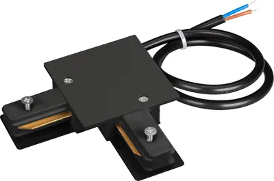 Коннектор для трековой системы Arlight LGD-2TR-CON-L-F-POWER-BK C / 040226