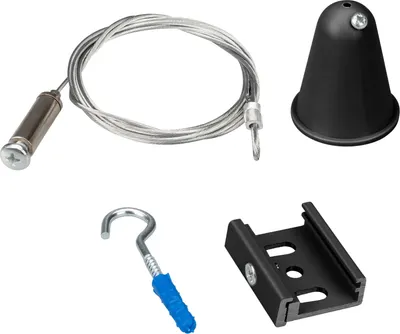 Крепление для трековой системы Arlight LGD-4TR-HANG-2-L3000-BK D / 031267