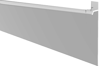 Плинтус КТМ-2000 Потайной ПП95-01 А 2.5 (серебристый)