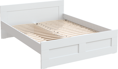 Двуспальная кровать Mio Tesoro Сириус 160x200 2.02.04.610.1 (белый)