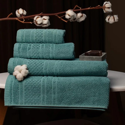 Набор полотенец ЦУМ 1947 Рисо Махра 40x70/50x90/70x140 520г (зелень)