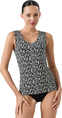 Майка домашняя Mark Formelle 422258 (р.164/170-92-98, листья на черном)